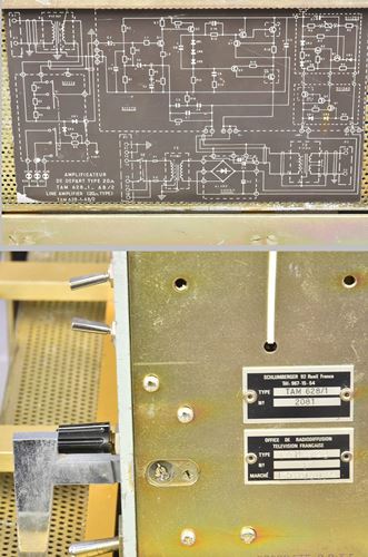 Schlumberger-4 60s TAM628/1 mic pres in pro rack